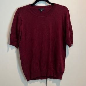 J Crew Short Sleeve Sweater